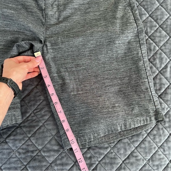 Hurley Nike Shorts Men Size 32 Golf Gray Dri Fit 10.5" Inseam Lightweight DD - Picture 10 of 11